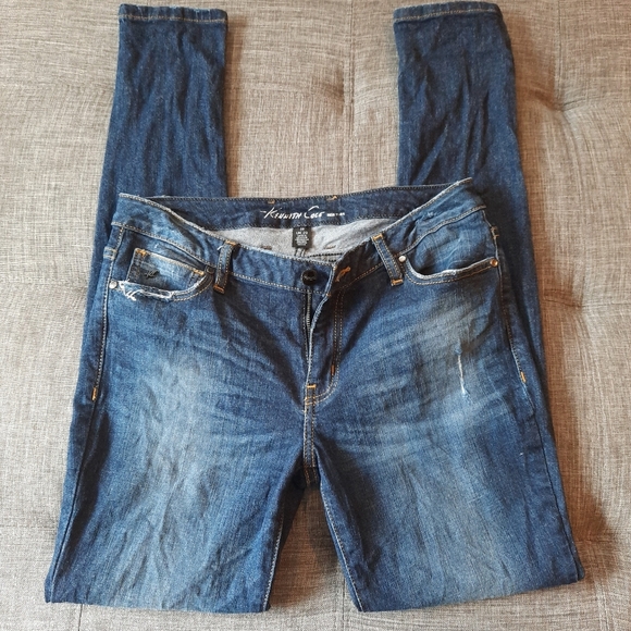 Kenneth Cole Distressed Skinny Jeans •Size 29• - Picture 1 of 10